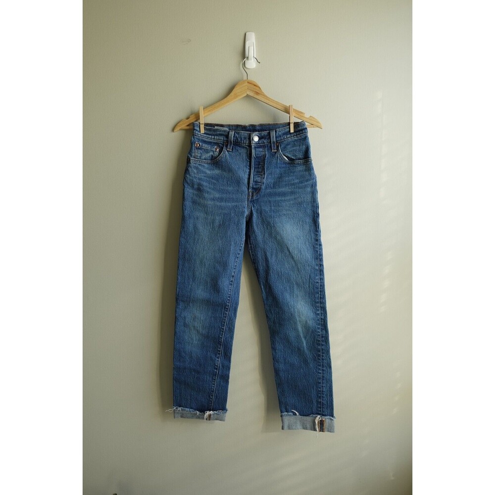 Levis 501 Women's Straight Leg Jeans Size 25